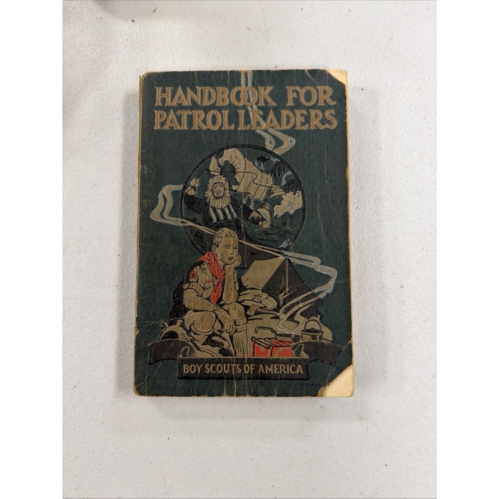 Boy Scout America BSA Handbook Patrol Leaders 3rd Printing 1931 25000 Copies